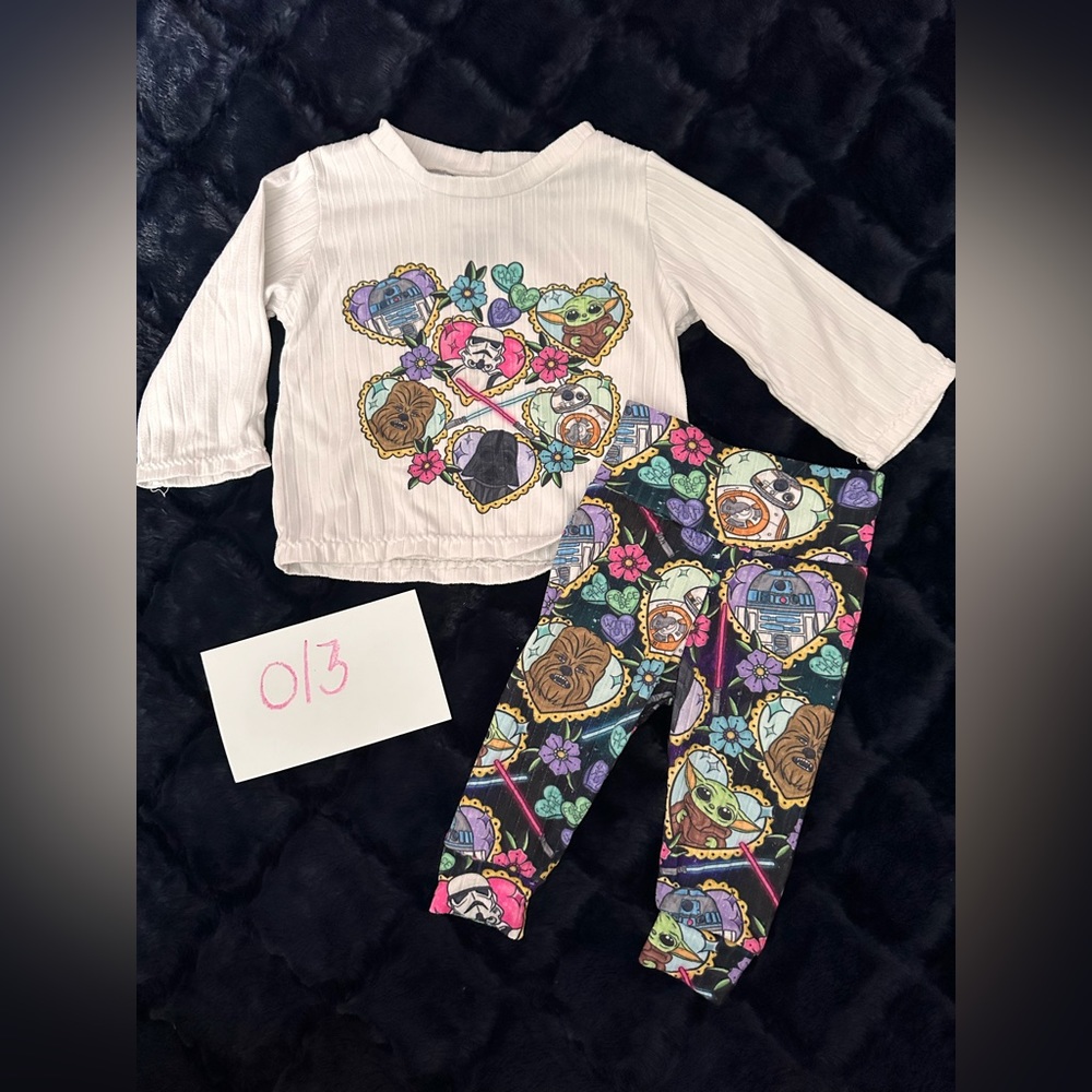 Star Wars infant outfit